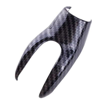 2 x Carbon Fiber Style Gear Knob Cover Trim for Ford Escape Kuga (2013-2019)