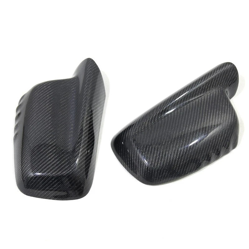 Carbon Fiber Add-on Side Mirror Cover Caps for BMW 7 Series E65 2002-2008