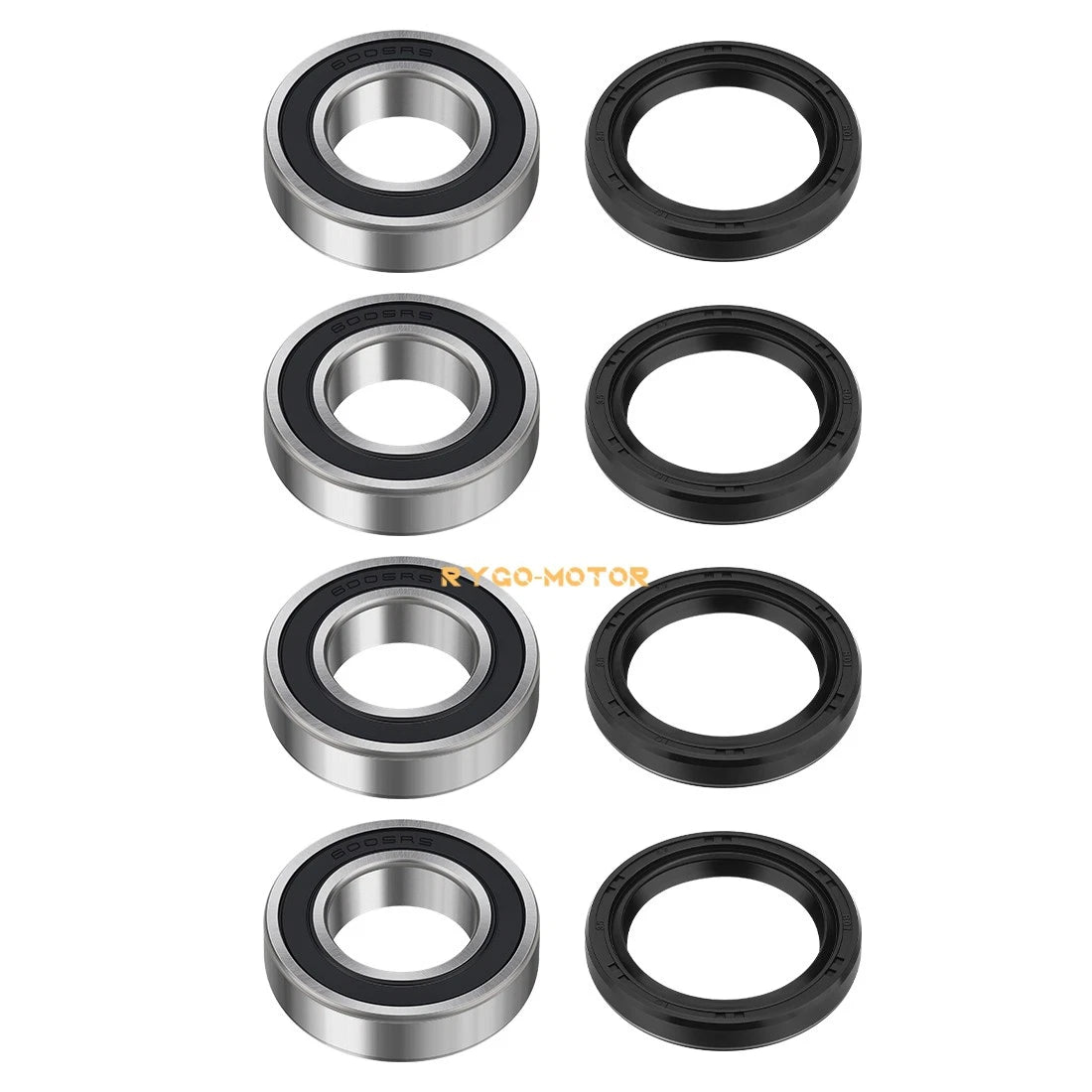 2 x Front Wheel Bearings Seals for Kawasaki Mule