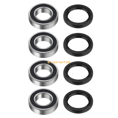 2 x Front Wheel Bearings Seals for Kawasaki Mule