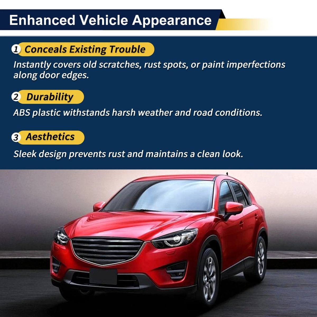 Lower Rear Left Door Trim for Nissan Rogue (2021-2025)