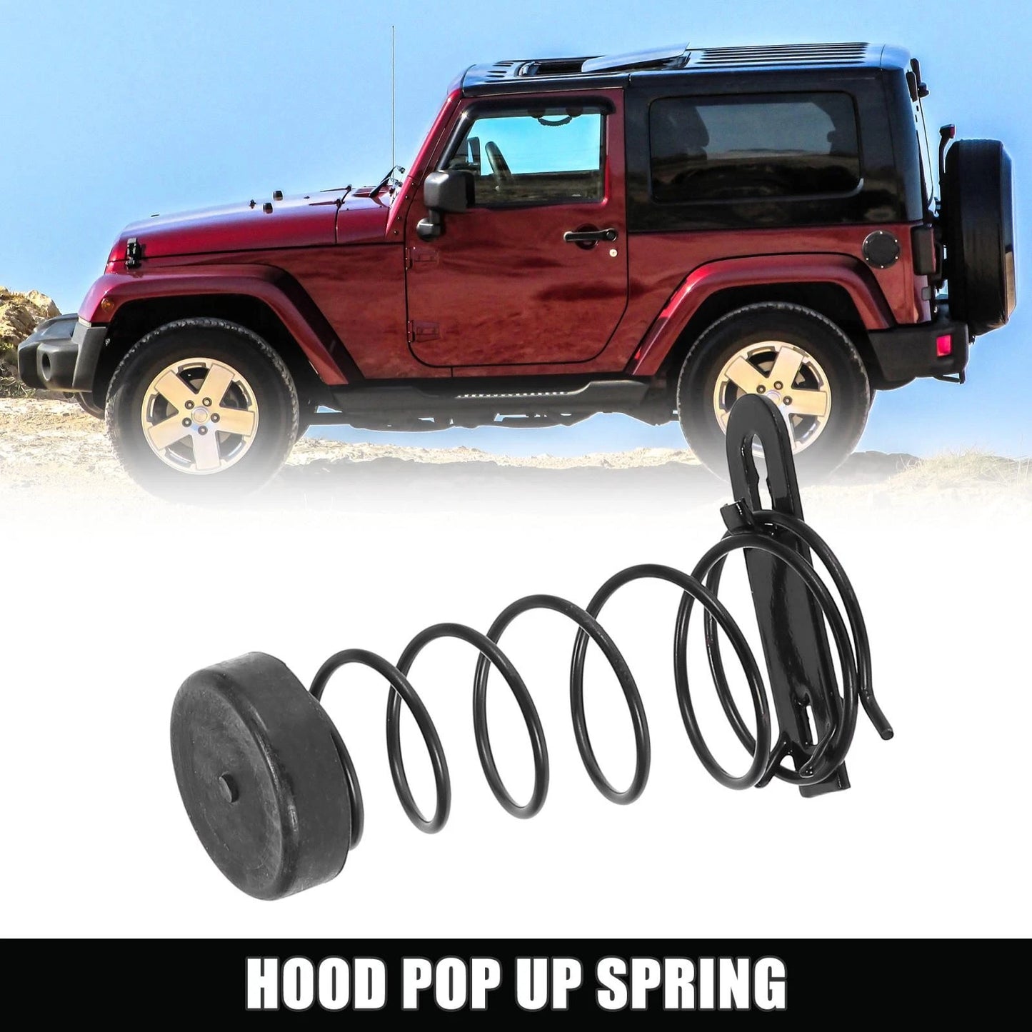 Hood Pop Up Spring for Jeep Wrangler JK (1997-2018)
