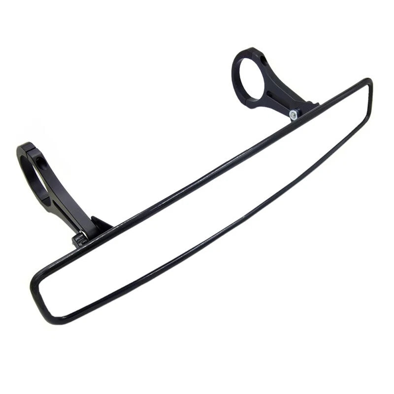 Rear View Center Mirror w/1.75" 2" Clamp for Polaris RZR Yamaha Honda Talon