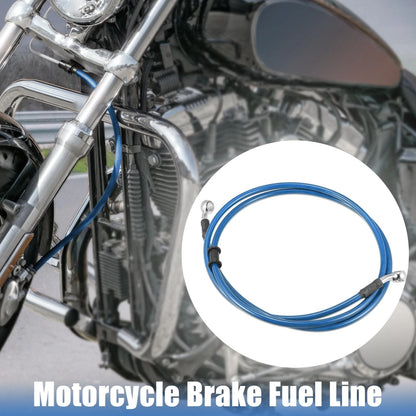 160cm 62.99 10mm Braided Brake Clutch Oil Hoses Line Pipe for Motorcycle ATV