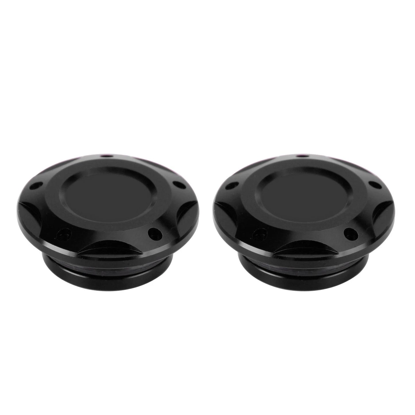 Frame Plugs 2 x Black Covers for Yamaha YZF R3 R25 MT-03 MT-25 (2015-2023)
