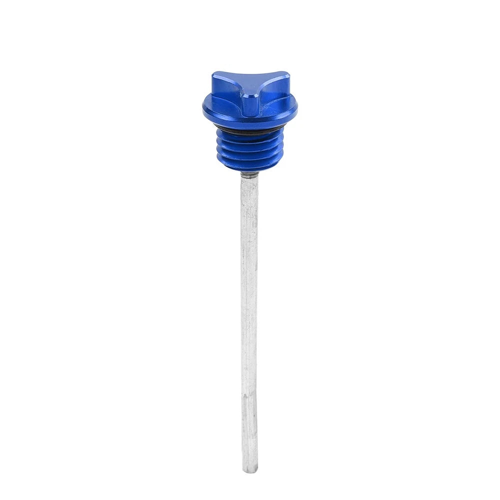 Blue CNC Engine Oil Dipstick for Lifan YX 125cc 140cc Pit Dirt Bike (N/A)