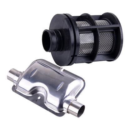 24mm Exhaust Silencer & Air Filter Kit for Webasto Eberspacher Heater