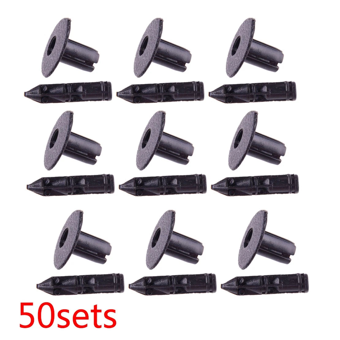 50 x Door Panel Push Retainer Clips for Toyota Nissan Honda