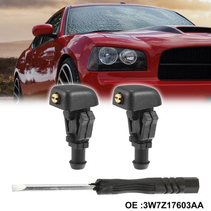 2 x Windshield Washer Nozzles Kit for Ford F150 (2004-2023)