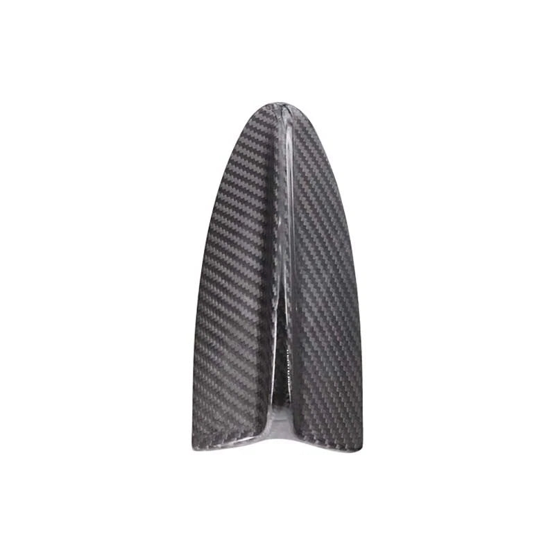 Car Real Carbon Fiber Roof Antenna Cover Trim Fit For BMW X5 2008-2013