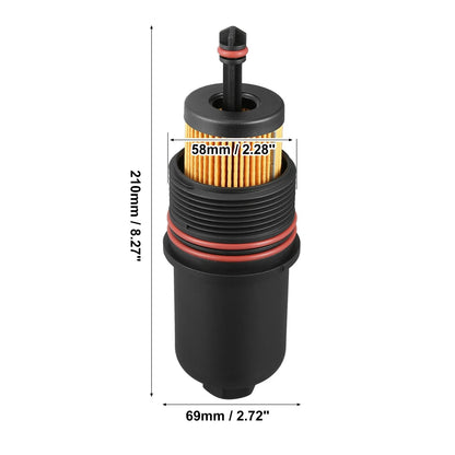 Engine Oil Filter Housing Cap Cover for Ford F150 (2015-2020)
