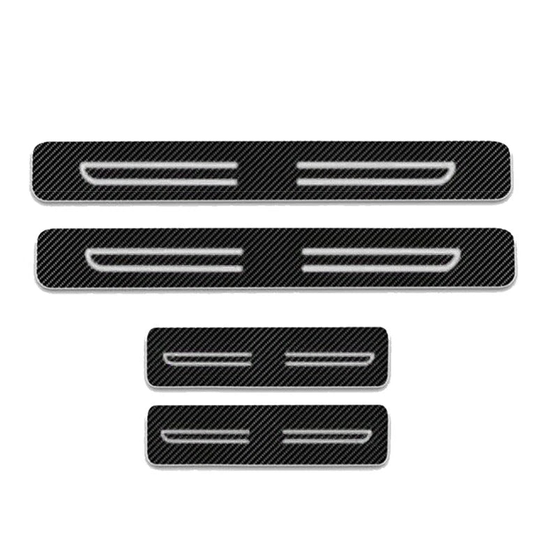 4 x Toyota Access Car Door Sill Protector Scuff Entry Guard Cover