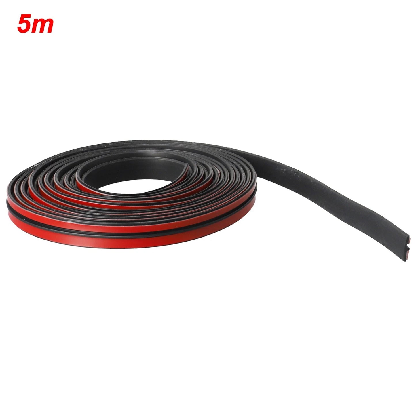 Car Windshield Roof 5 m Black Rubber Seal Strip Edge Trim Weatherstrip for Car