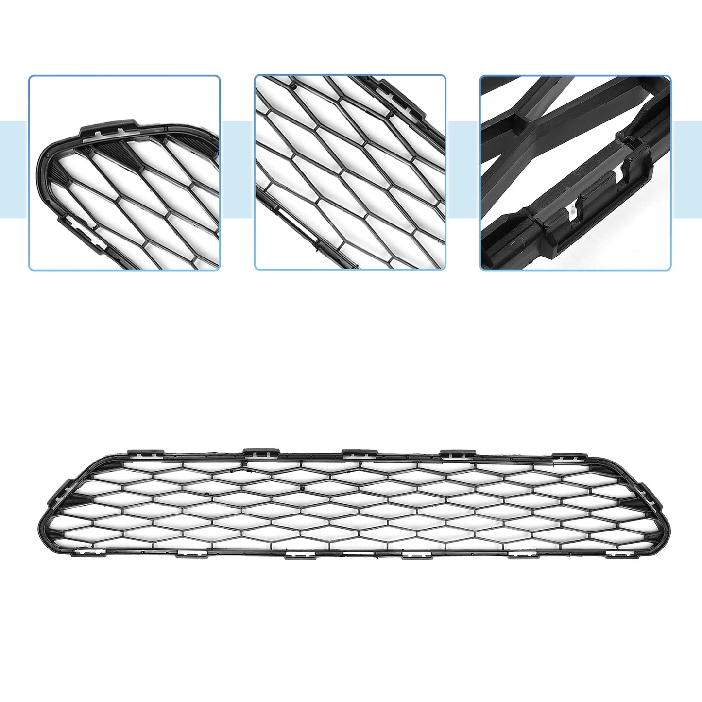 Front Lower Bumper Grille for Nissan Rogue 2.5L (2014-2017)