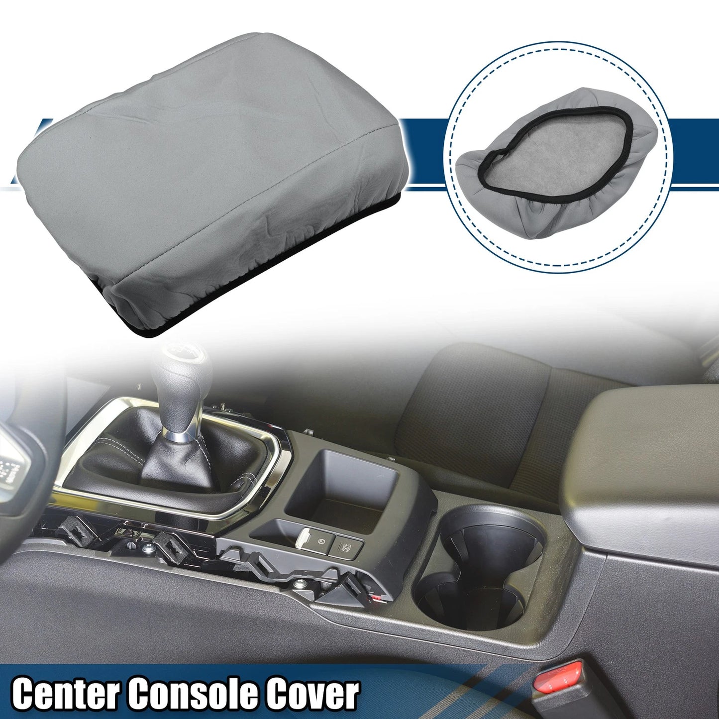 Neoprene Center Console Armrest Cover for Honda Civic (2006-2013)