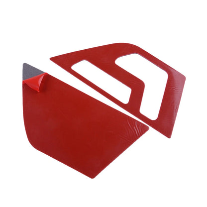 Red Carbon Fiber Seat Adjust Button Cover Trim for Benz C W204 (2007-2013)