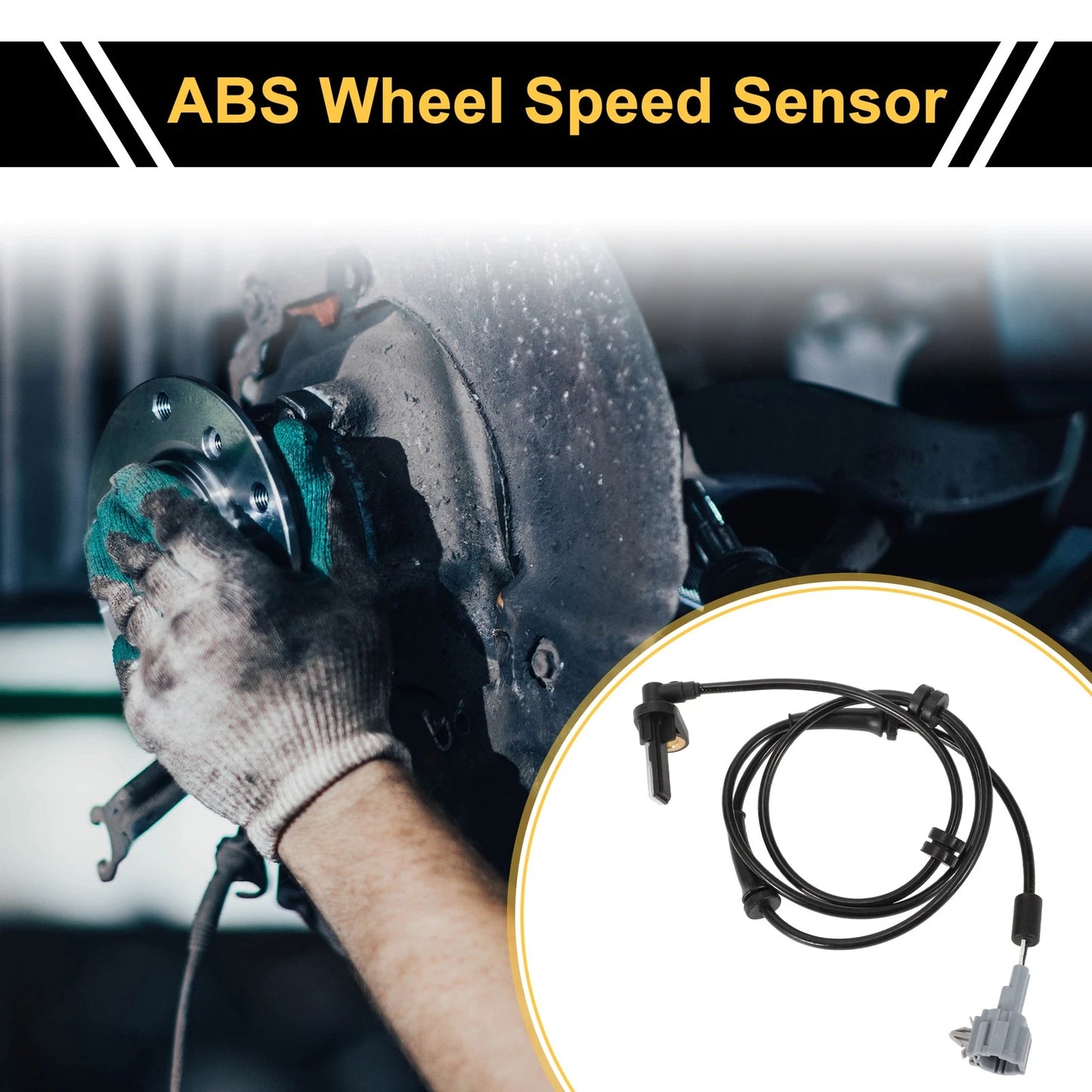 ABS Wheel Speed Sensor for Nissan Titan (2004-2012) 1 Pc Rear Right