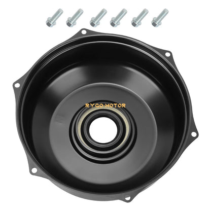 Rear Brake Drum Cover Hub Shoes for Honda Rancher 420 TRX420 4x4 (2014–2024)