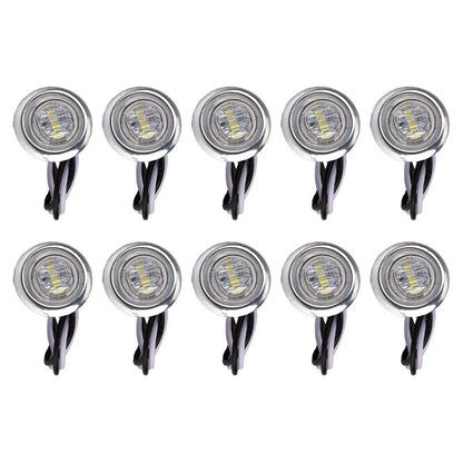 10x LED Side Marker Indicator Light for Car & Boat