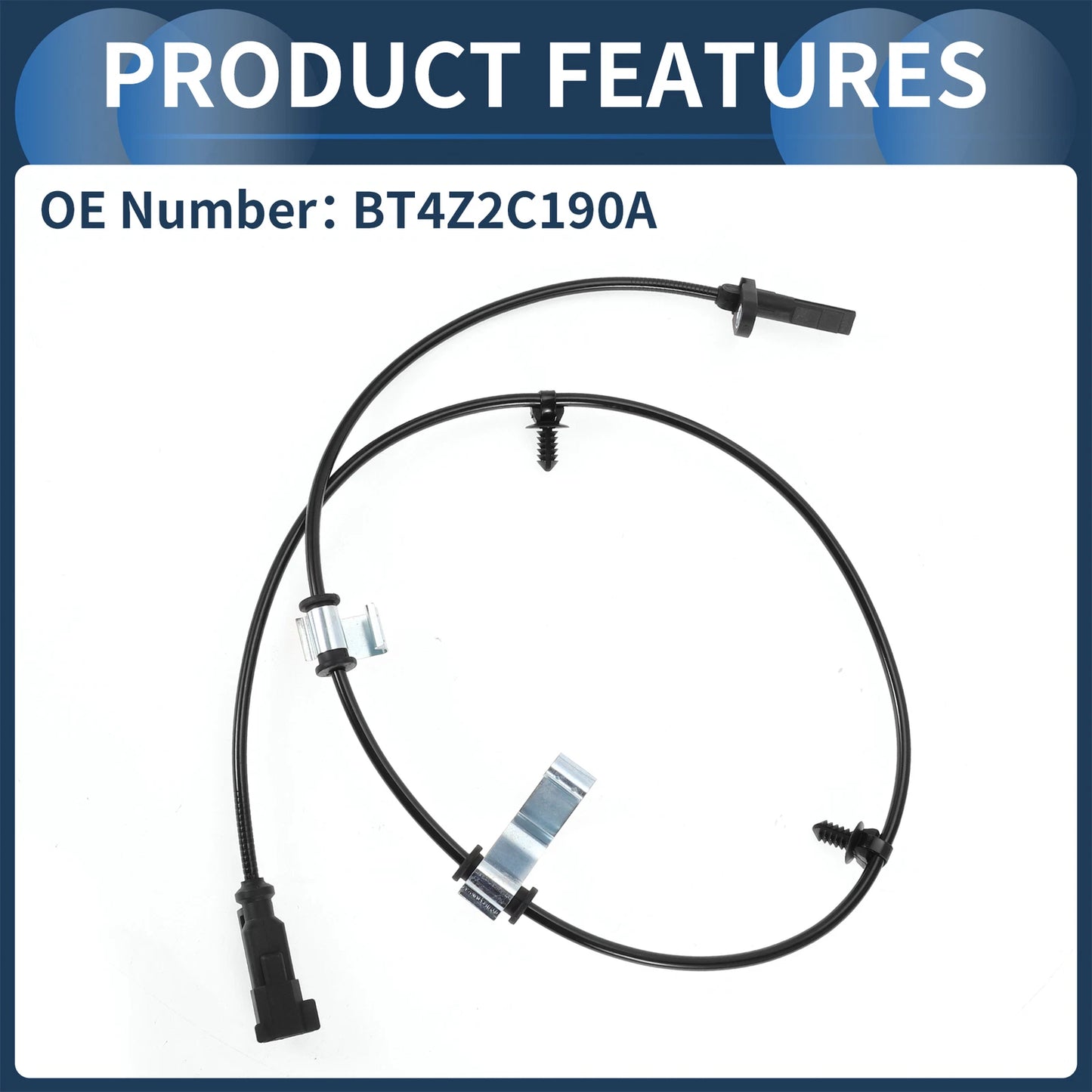 ABS Wheel Speed Sensor for Ford Edge FWD Rear Right (2015-2023)
