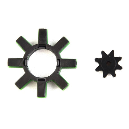 Steering Wheel Flexible Coupling Gear Black And Green