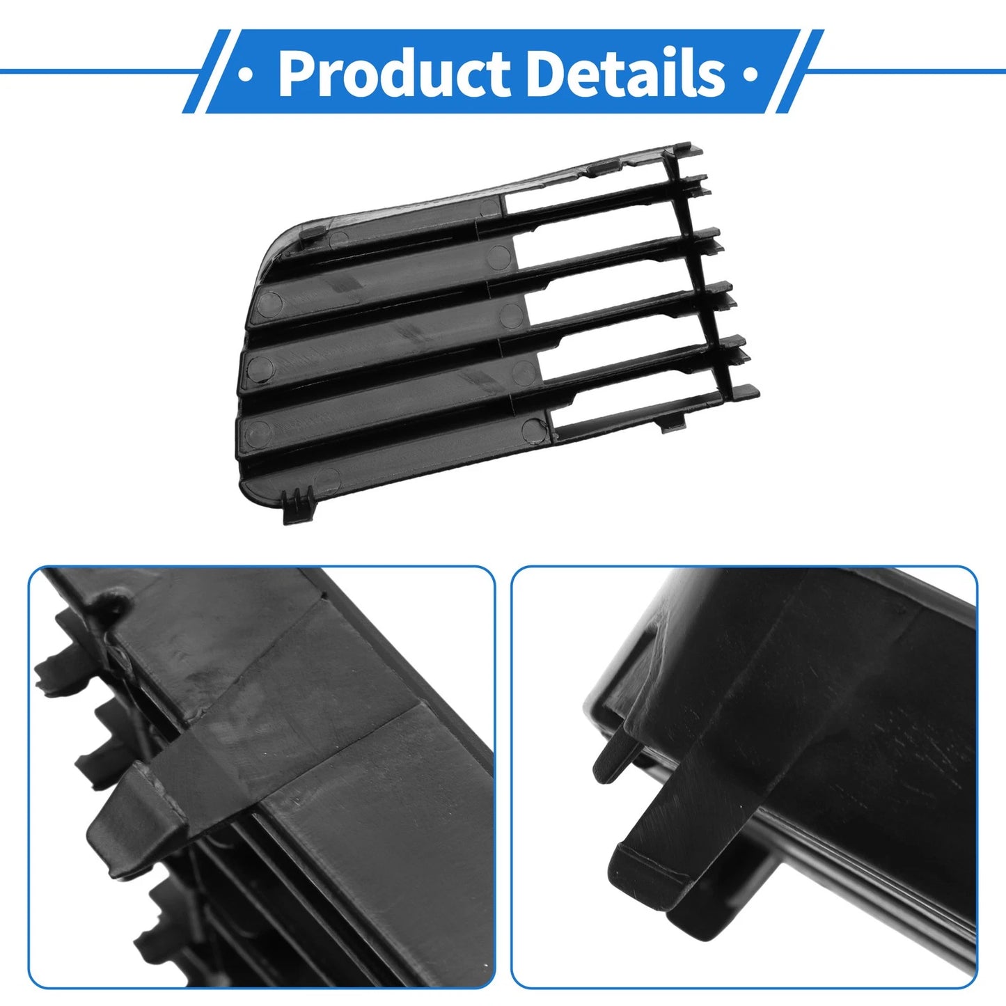 Fog Light Grills (2) for Toyota Prius (2004-2009)