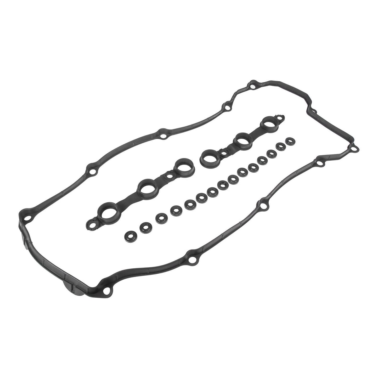 Black Valve Cover Gasket Seal for BMW E36 E38 E39 320i 520i (1992-2003)
