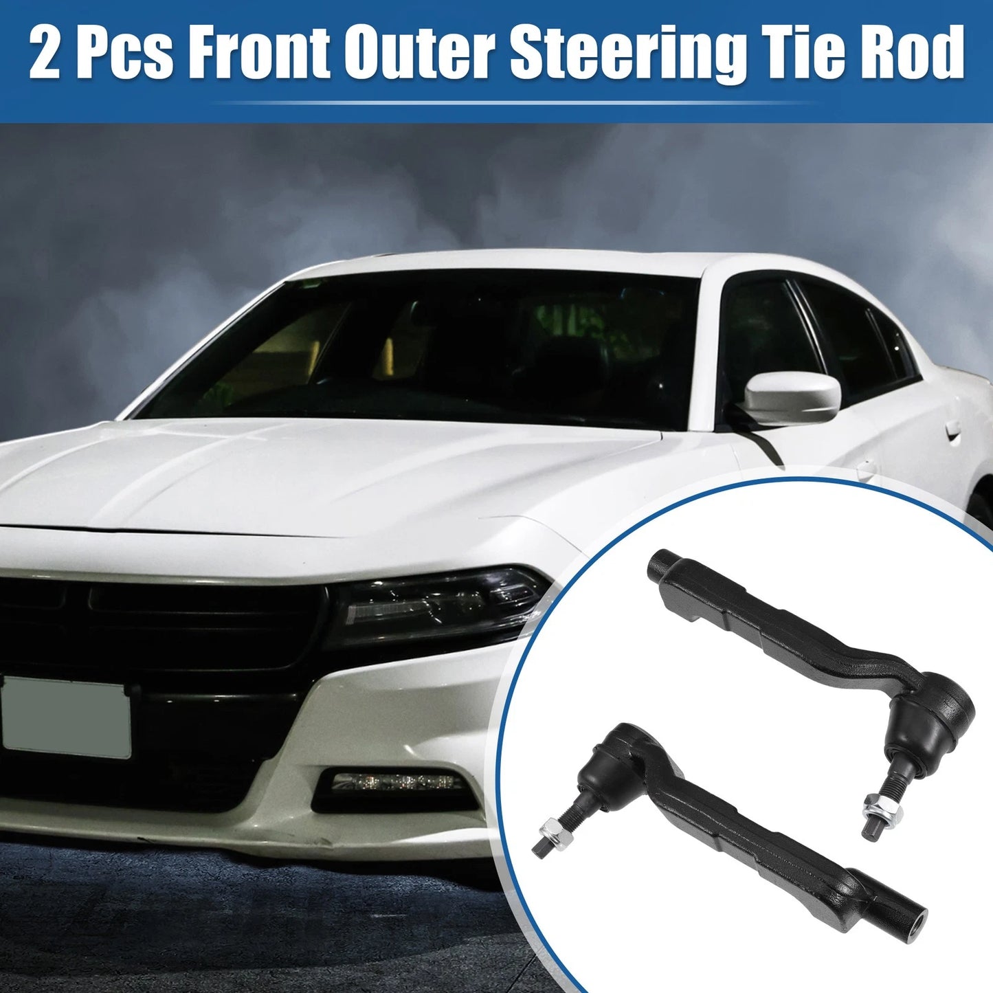 Front Outer Tie Rod Ends for Chrysler 300 (2011 - 2022)