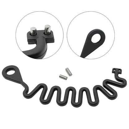 Fuel Cap-Oiler Harness Cable for Volvo S60/S60L XC60/XC90 Wire Tether Black