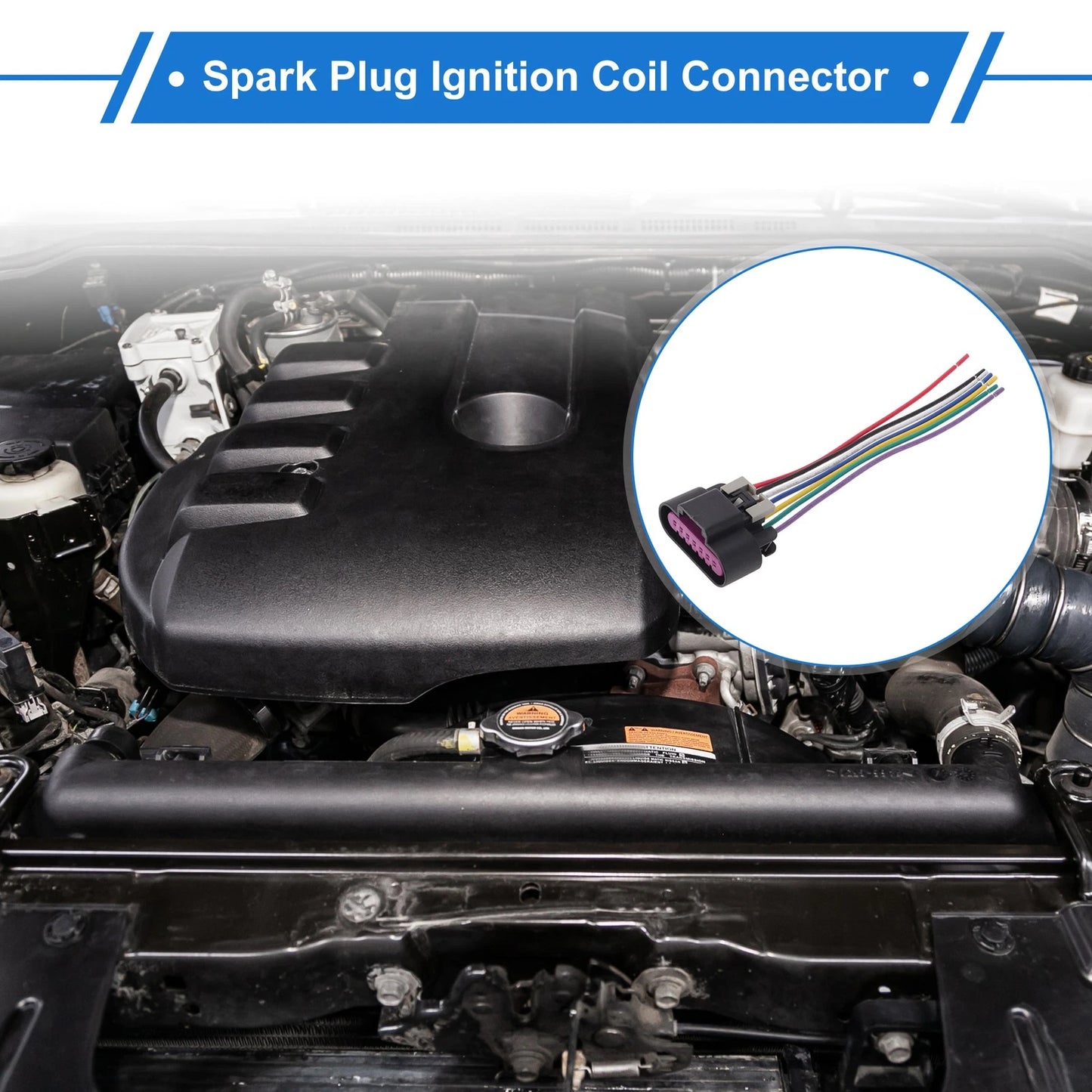 1 Pcs Ignition Coil Connector for Chevrolet Chevy (2011-2016)