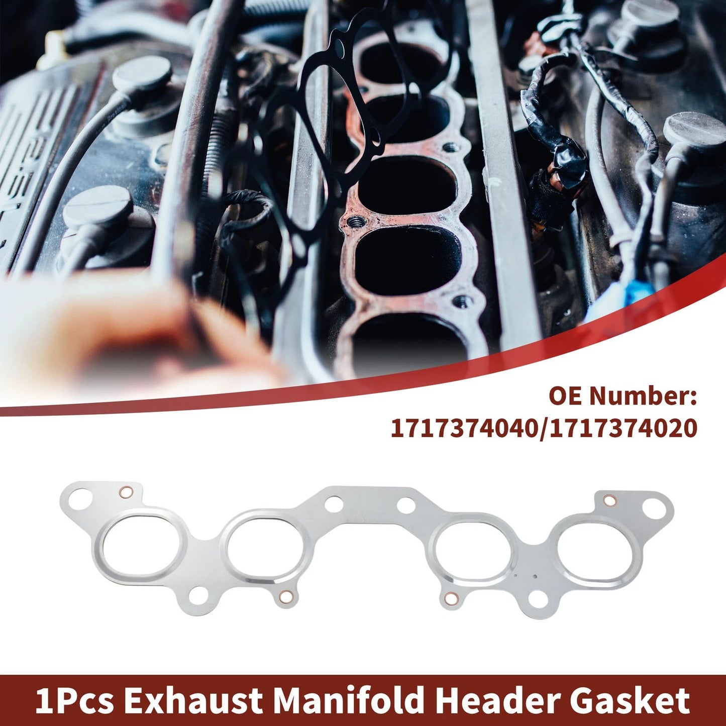 Exhaust Manifold Header Gasket for Toyota Avensis (1997-2000)