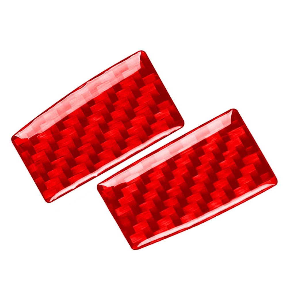 Radio CD Panel Side Button Cover Trim for Volkswagen Passat B5 (2001-2005) Red