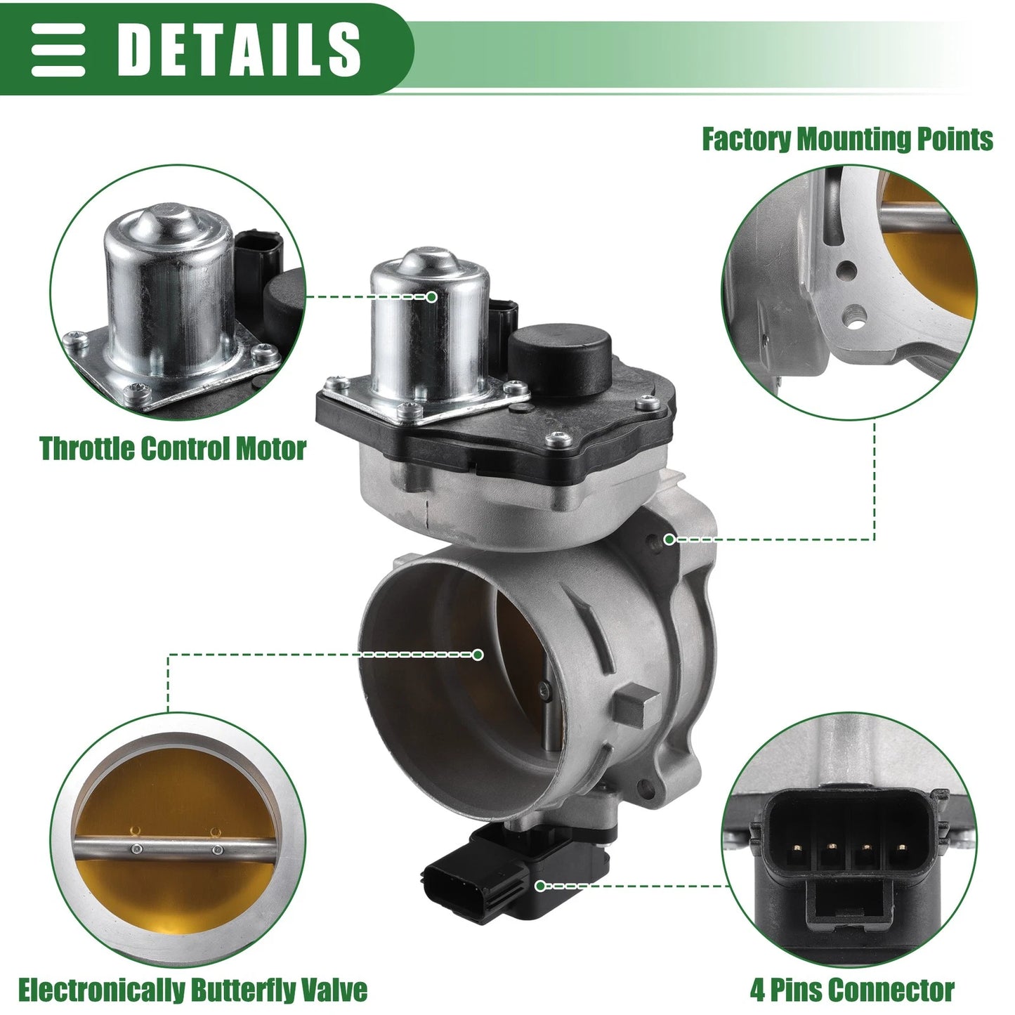 Electronic Throttle Body Assembly for Ford F-150 (2004-2008)