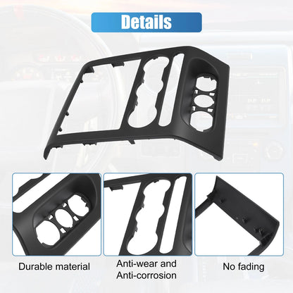 Dash Radio Bezel Center Trim Cover for Ford F-150 (2004-2008)