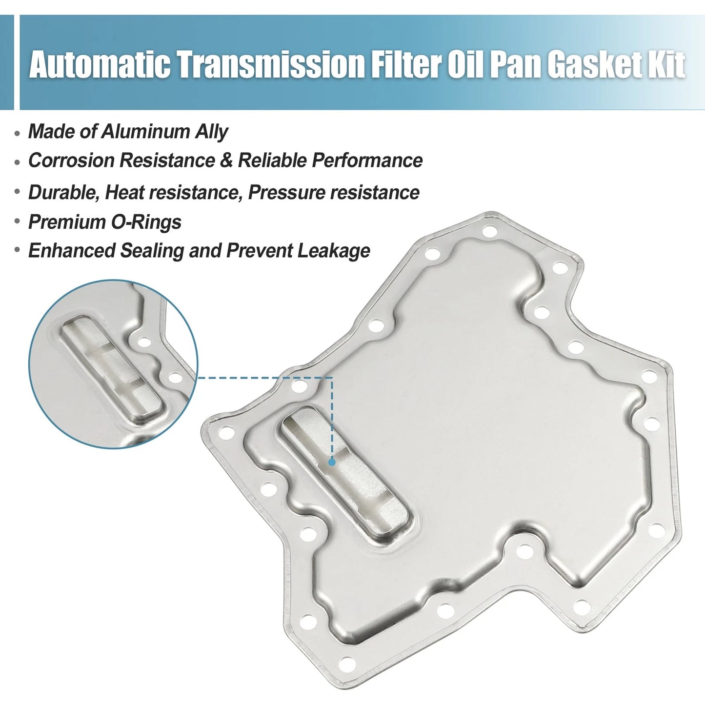 Transmission Filter Oil Pan for Nissan Frontier 2017