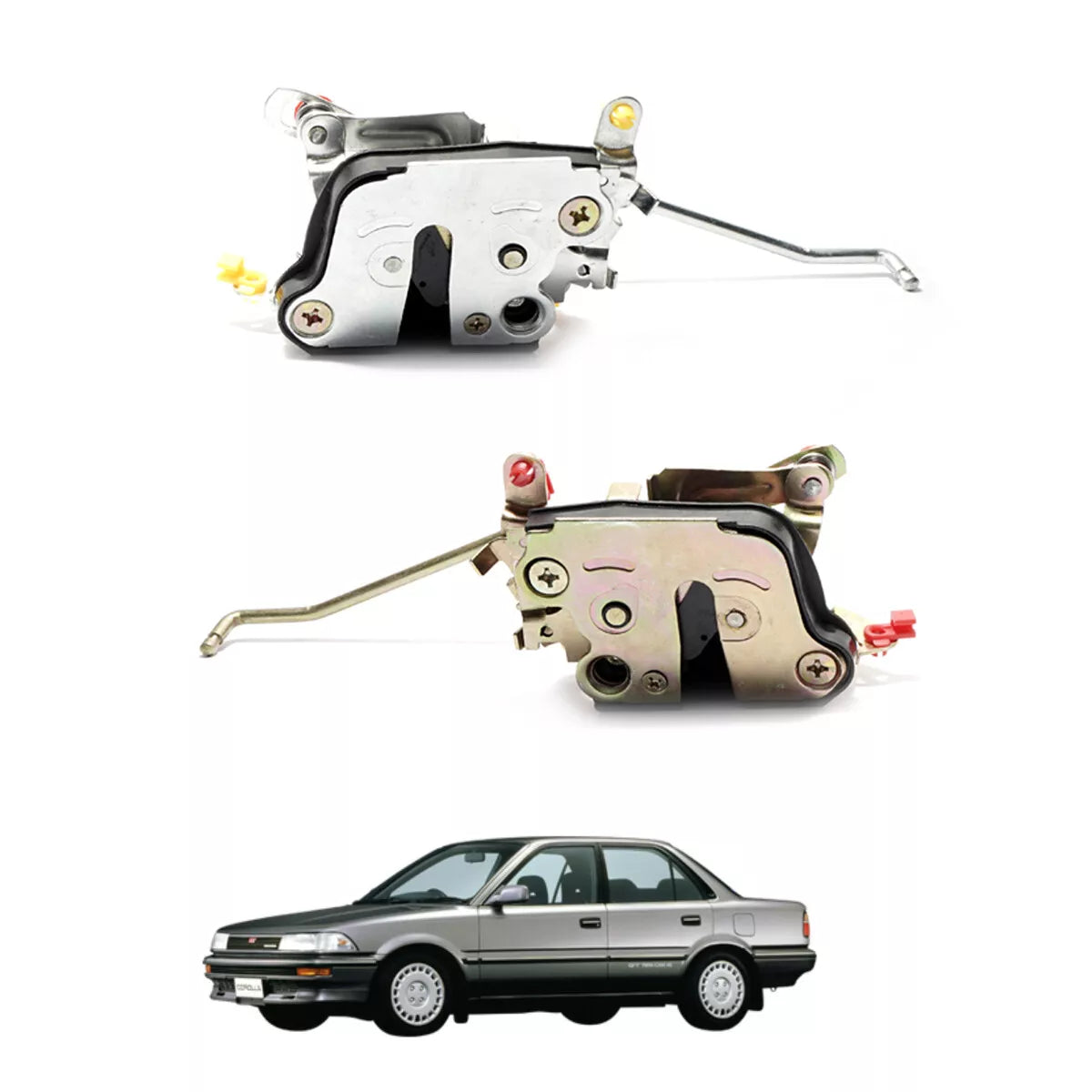 Front Door Lock Latch for Toyota Corolla Sedan AE92 AE95 CE90 EE90 EE97 1987-1992