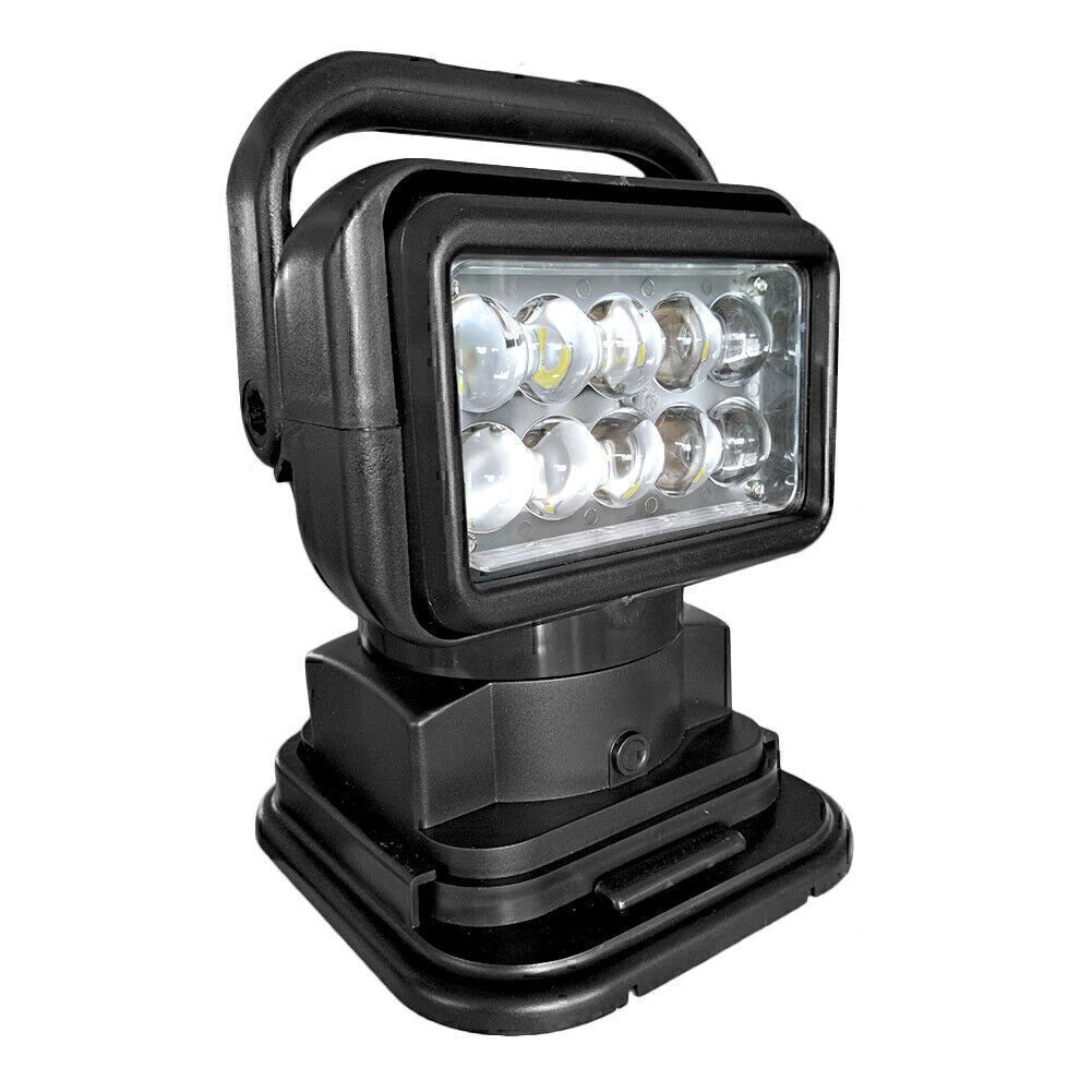 50W 360�� LED Remote Control Search Light for Camping, Magnetic Base