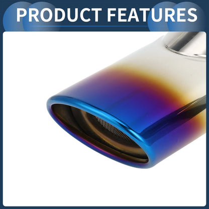 Curved Slant Exhaust Tip 2.8" for Land Rover Range Rover (2002-2010)