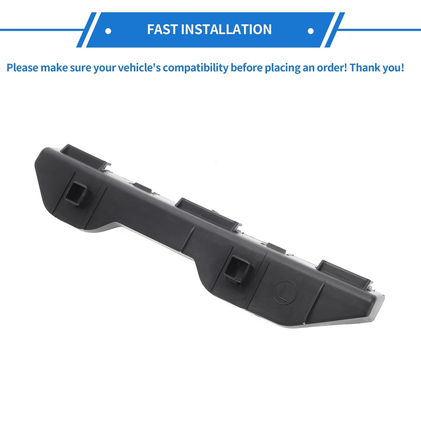 Left Rear Bumper Retainer Bracket for Toyota Corolla (2003-2007)