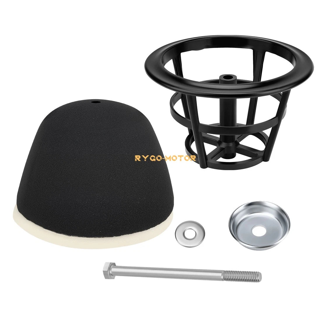 Air Filter & Cage Holder Intake Basket w/ Hardware for Yamaha YZ80 (1993–2001)