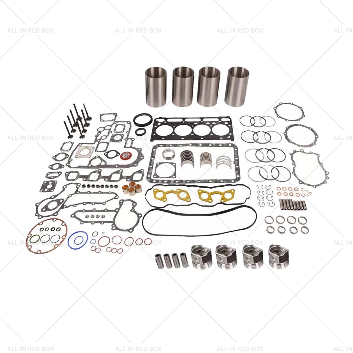 Overhaul Rebuild Kit for Kubota L4200 V2203 Bobcat 753
