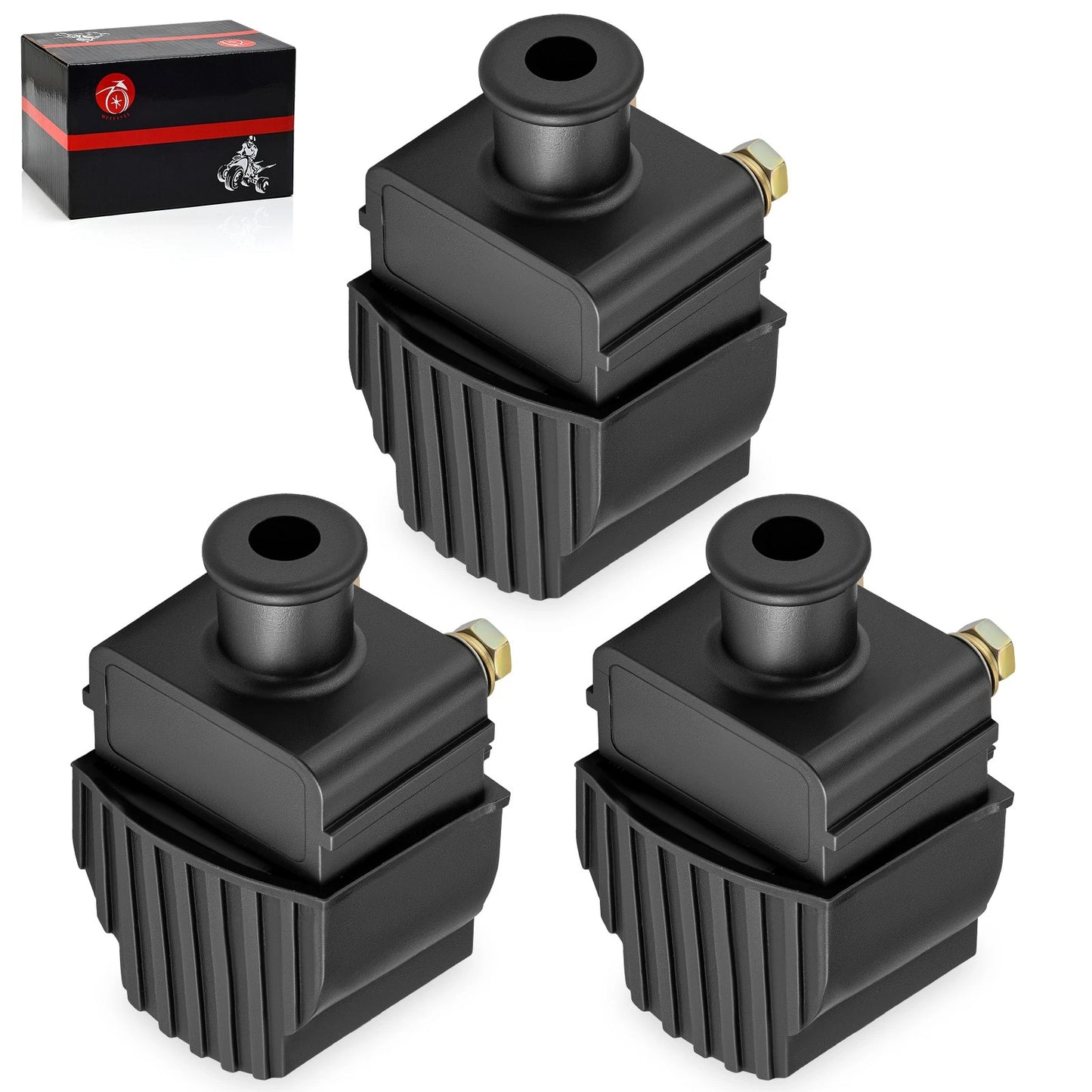 3x Ignition Coil for Mercury Mariner 6 8 9.9 10 15 18 20 25 30 35 40 45 50 hp (1998–2013)