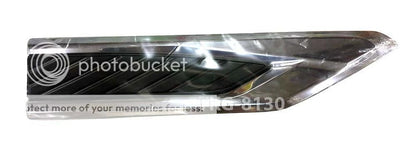 Chrome Side Vent Cover Trim for Mitsubishi Pajero Sport (2015-2017)