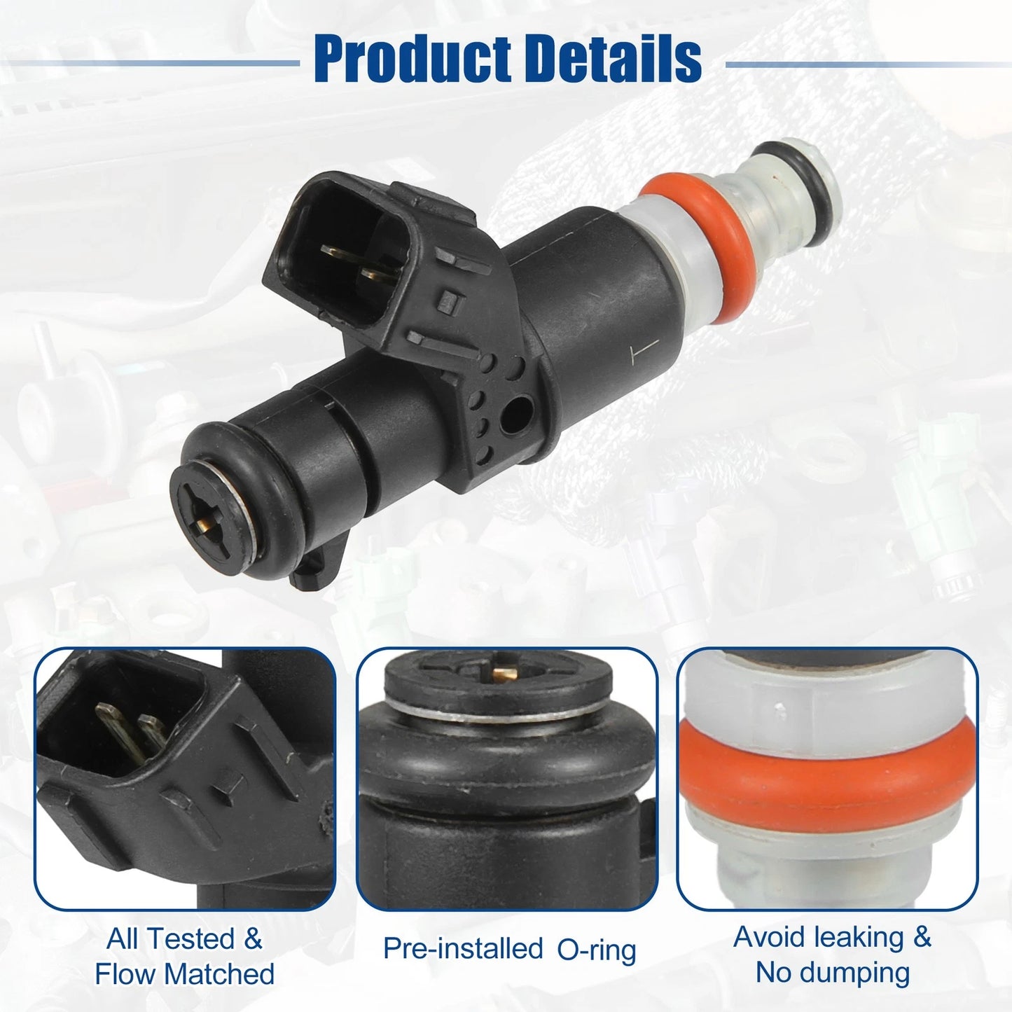 Fuel Injector Nozzle Replacement 2.0L for Acura RSX (2005-2007)