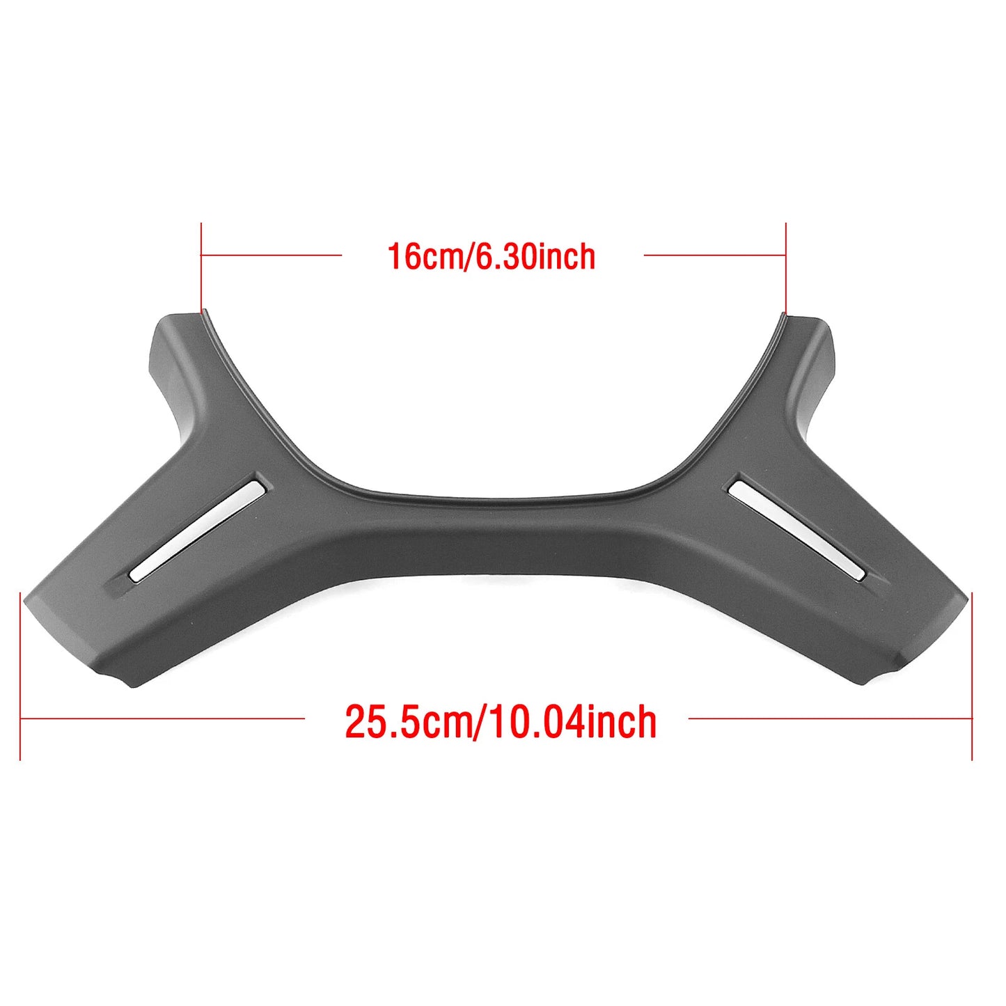 1x Gray Steering Wheel Cover for Mercedes Benz W166 W212 W204 W463 (2011-2023)