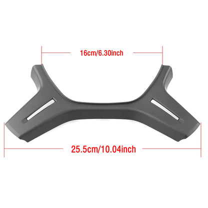 1x Gray Steering Wheel Cover for Mercedes Benz W166 W212 W204 W463 (2011-2023)