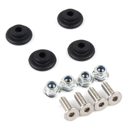 Top Rear Luggage Box Case for Motorcycles - Bushing Pad Spacers Buckle