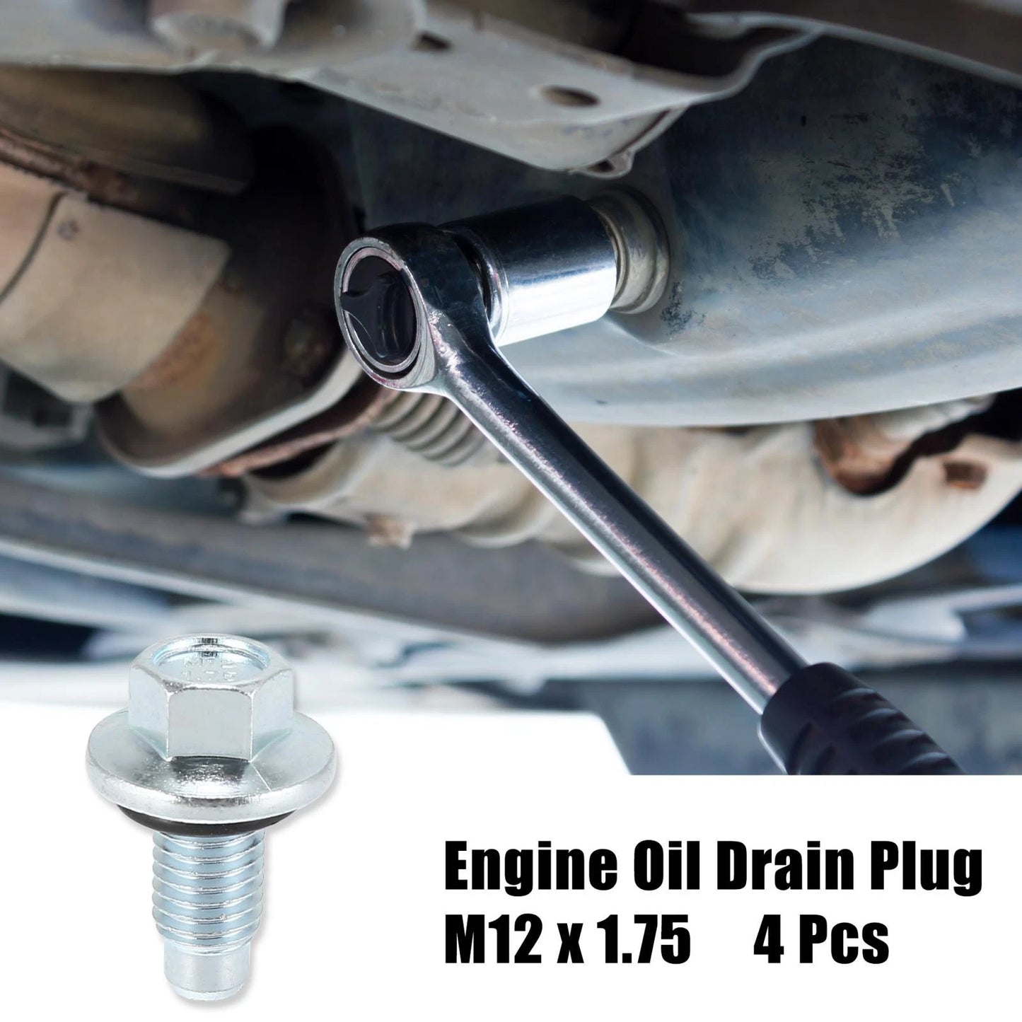 4 x Engine Oil Drain Plug for Buick