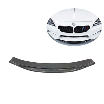 FOR 2013-19 BMW F06 F12 F13 M6 RKP Carbon Fiber Front Bumper Center Chin Lip