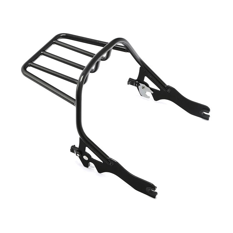 Vivid Black  Luggage Rack Mount for Harley Softail Fat Bob (2018-2024)